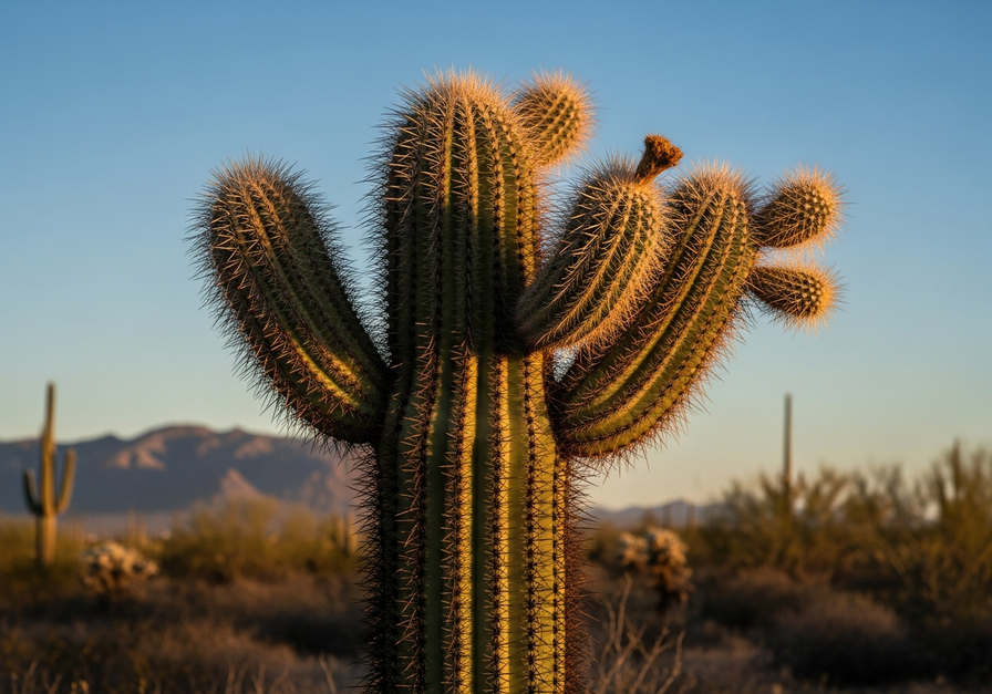 Desert Cactus Adaptation