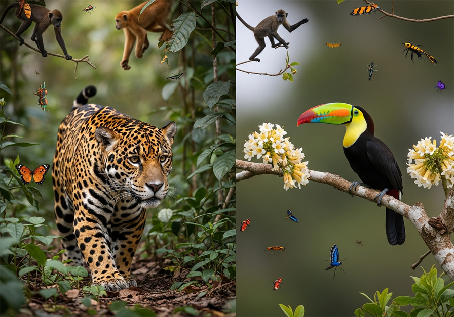 Amazon Rainforest Food Web