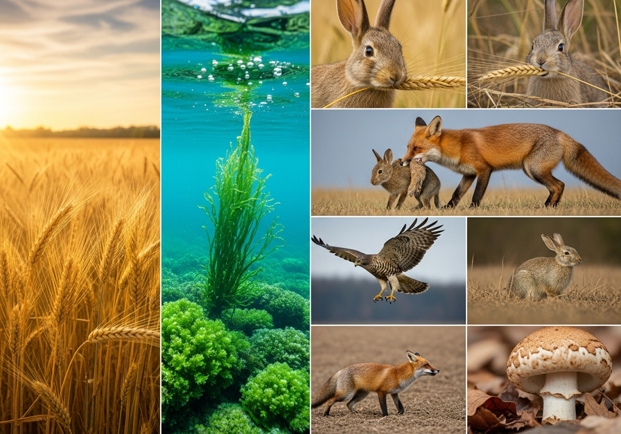 Trophic Level Illustration