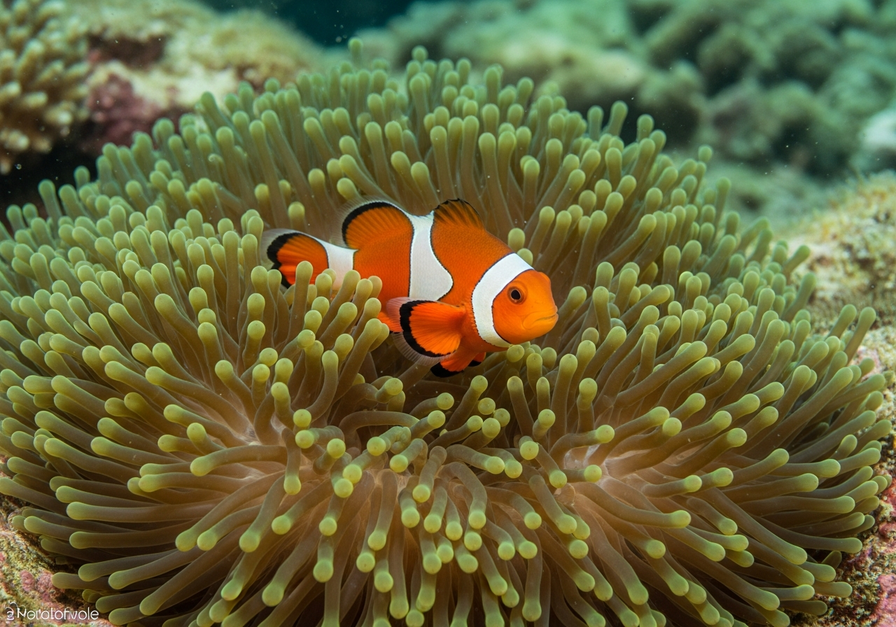 Clownfish and Sea Anemone Mutualism