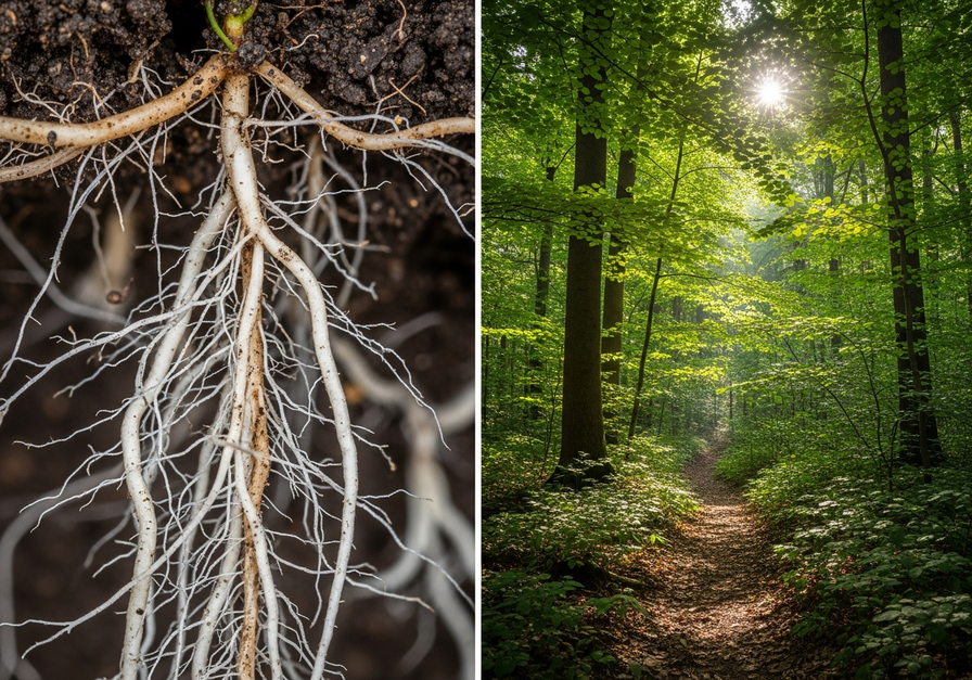 Mycorrhizal Fungi and Plant Roots