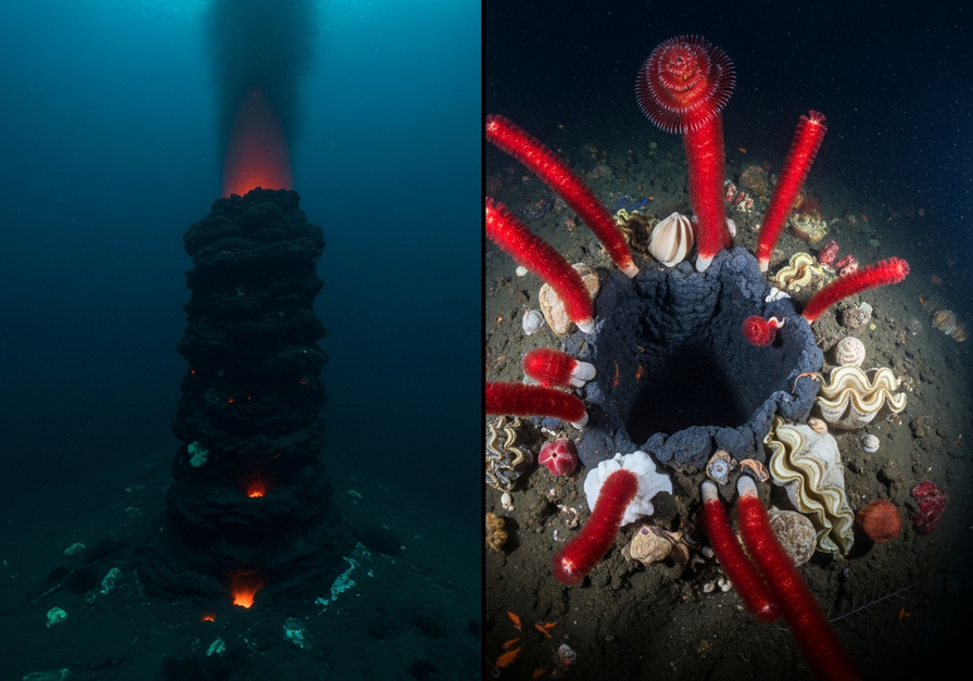 Hydrothermal Vent Ecosystem