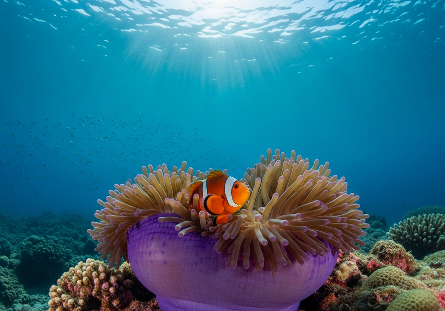 Clownfish and Anemone